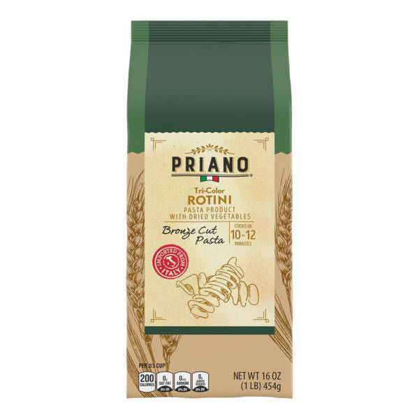 Priano Tri-Color Rotini  - 16 oz
