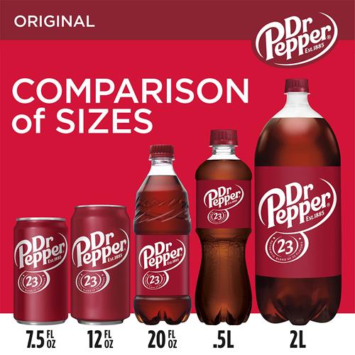 Dr Pepper - Mini Cans, 7.5 Oz, 6 Pk