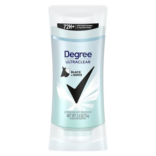 Degree Ultraclear Antiperspirant Deodorant Black+White Anti White Marks And Yellow Stains Deodorant For Women 2.6 Oz