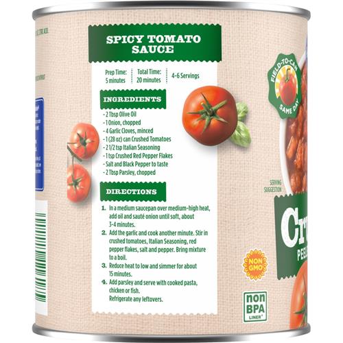 Kroger Crushed Peeled Tomatoes 28 oz