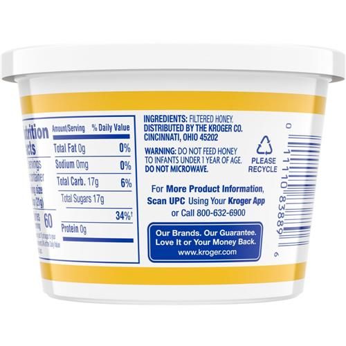 Kroger Whipped Clover Honey 12 oz