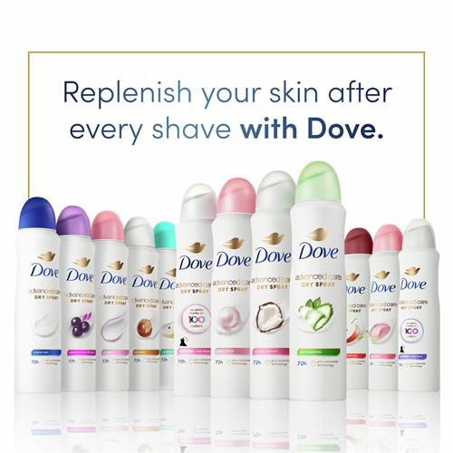 Dove Advanced Care Antiperspirant Deodorant Dry Spray Cool Essentials For Helping Your Skin Barrier Repair After Shaving With Pro Ceramide Technology 3.8 Oz
