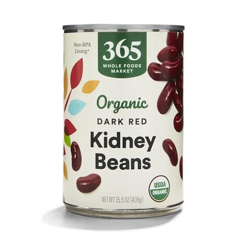 Whole Foods Market, Organic Dark Red Kidney Beans, 15.5 Oz