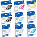 New, Pre-Owned - Original Epson 59 (T059) Black and Color 9pk Ink Cartridges