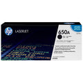 New, Pre-Owned - HP 650A Standard-Yield Black Laser Toner Cartridge, CE270A