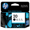 New, Pre-Owned - HP 20 Standard-Yield Black Ink Cartridge, C6614A