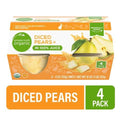 Simple Truth Organic Diced Pear Cups in 100% Juice 4 ct / 4 oz