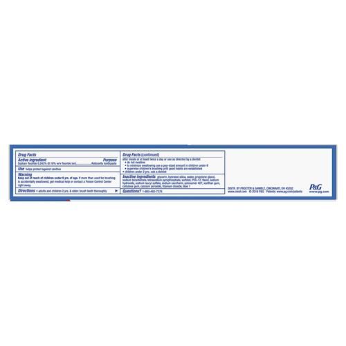Crest Cavity & Tartar Protection Toothpaste, Whitening Baking Soda & Peroxide,5.7 Ounce (Pack Of 2)