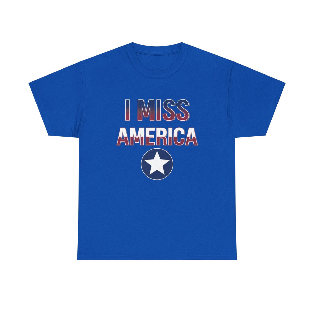 "I Miss America" Star Unisex Heavy Cotton Tee