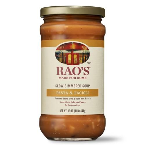 Raos Homemade Pasta Fagioli Soup, 16Oz, Real Vegetables, Traditional Italian Heat And Serve Soup, 1 Pound (Pack Of 1)