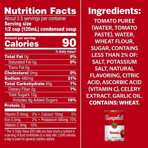 Campbells Condensed Tomato Soup, 10.75 Oz Can