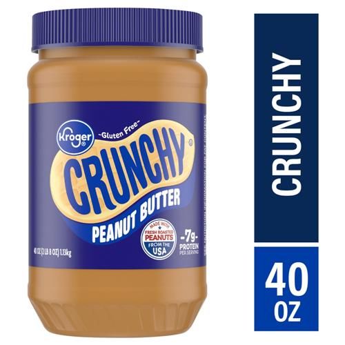Kroger Crunchy Peanut Butter 40 oz