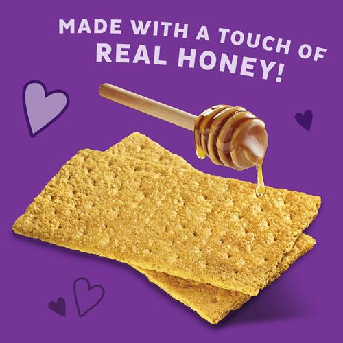 Annies Organic Honey Graham Crackers, Made With Whole Grain, 14.4 Oz