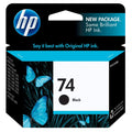 New, Pre-Owned - HP 74 (CB335WN) Black Ink Cartridge