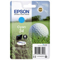 New, Pre-Owned - Epson 34 (T0342) Cyan Ink Cartridge