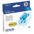 New, Pre-Owned - Epson T032 Standard-Yield Cyan Ink Cartridge, T032220