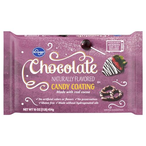 Kroger Chocolate Candy Coating 16 oz