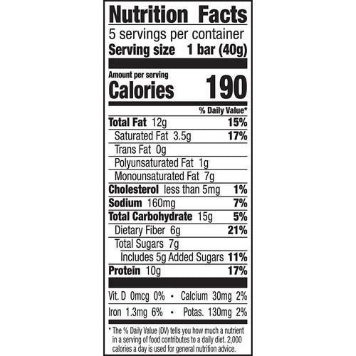Nature Valley Chewy Granola Bars, Protein, Peanut Butter Dark Chocolate, 5 Bars, 7.1 Oz