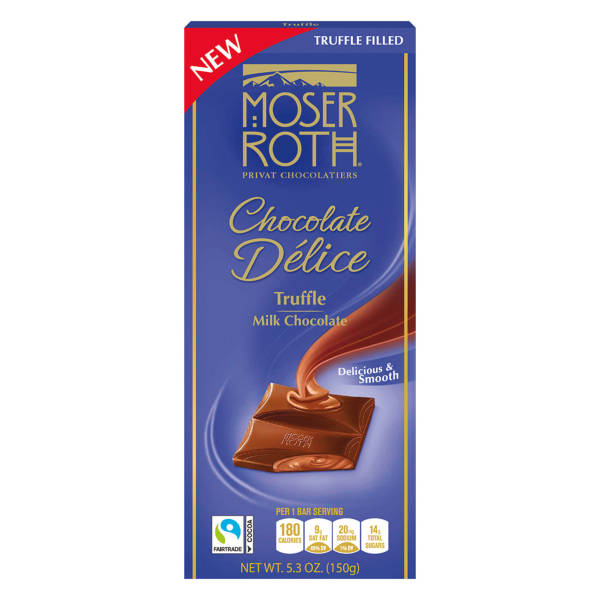 Moser Roth Milk Chocolate Truffle - 5.3 oz