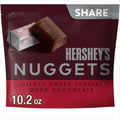Hersheys Nuggets Special Dark Mildly Sweet Chocolate Candy Share Pack, 10.2 Oz