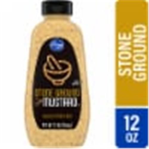 Kroger Stone Ground Mustard 12 oz