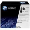 New, Pre-Owned - HP 64X High Yield Black LaserJet Toner Cartridge, CC364X