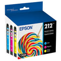 New, Pre-Owned - Epson 212 Standard Yield Multi-Color (3-Pack) Ink Cartridge, T212120-S