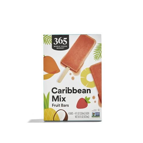 Whole Foods Market, Bar Fruit Caribbean, 16 Fl Oz, 4 Count (Pack Of 1)