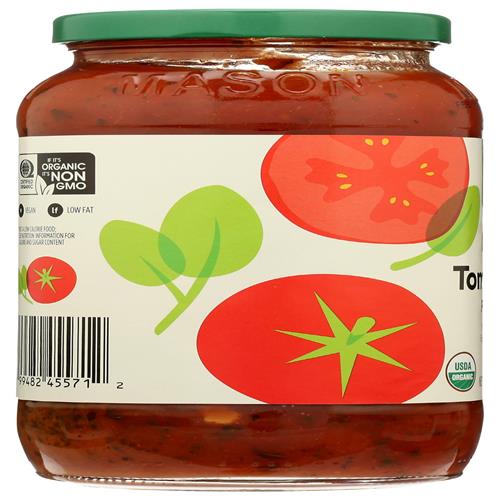 Whole Foods Market, Organic Tomato Basil Pasta Sauce, 25 Oz