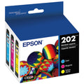 New, Pre-Owned - Epson 202 Standard Yield Multi-Color (3-Pack) Ink Cartridge, T202520-S
