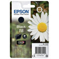 New, Pre-Owned - Epson 18 Standard Yield Black Ink Cartridge, C13T18014012