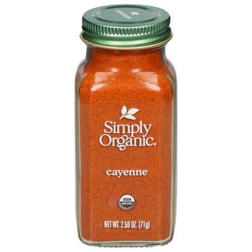 Simply Organic Organic Cayenne, 2.5 Oz