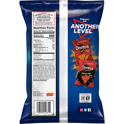 Doritos Tortilla Chips Cool Ranch Bag, 9.25 Oz