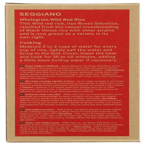 Seggiano Organic Wild Red Rice, 17.6 Oz
