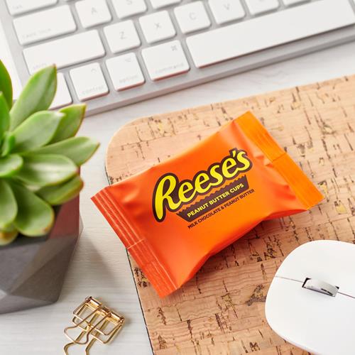 Reeses Milk Chocolate Snack Size Peanut Butter Cups, Candy Bag, 10.5 Oz