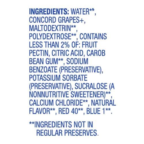 Kroger Sugar Free Grape Preserves 13 oz