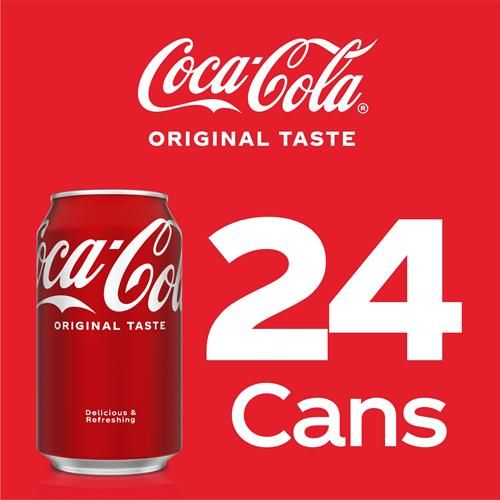 Coca-Cola, 12 Fl Oz, 24 Pack