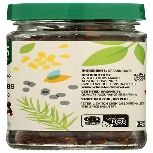 Whole Foods Market Organic Whole Cloves, 1.06 Ounce