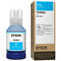 New, Pre-Owned - Epson 140ml Cyan Ink Bottle, T49M220