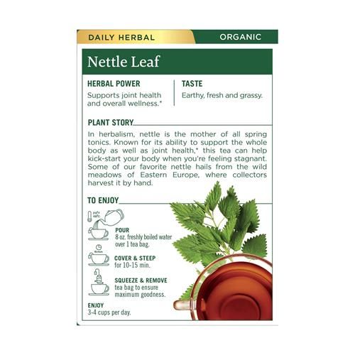 Traditional Medicinals, Organic Nettle Leaf 1.13 Oz (16 Bags)