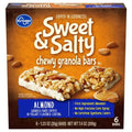 Kroger Sweet & Salty Almond Chewy Granola Bars 6 ct / 1.23 oz