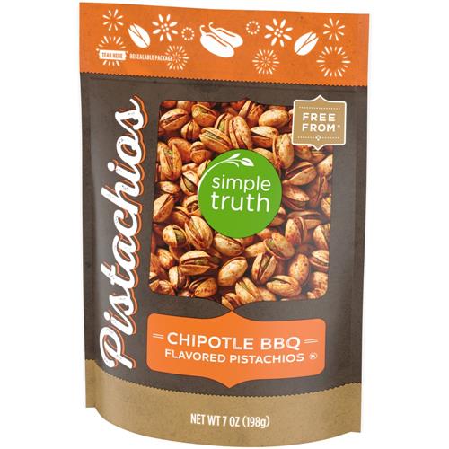 Simple Truth Chipotle BBQ Flavored Pistachios 7 oz