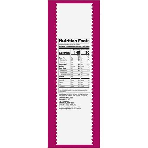 Kroger Sweet & Salty Kettle Microwave Popcorn 24 ct / 3 oz