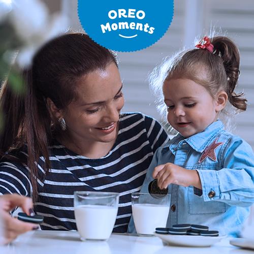 Oreo Mega Stuf Chocolate Sandwich Cookies, Party Size, 1 Lb 9.35 Oz