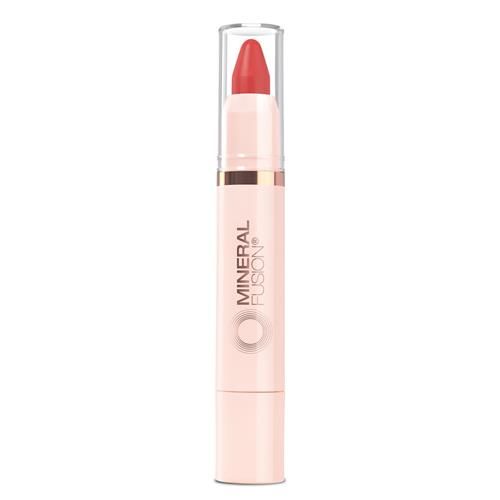 Mineral Fusion New Sheer Moisture Lip Tint, Buildable Lip Color, Hydrating Lip Balm With Jojoba Oil, Shea Butter & More, Hydrates & Nourishes, Fd&C Dye-Free & Hypoallergenic, Courageous, Cherry-R