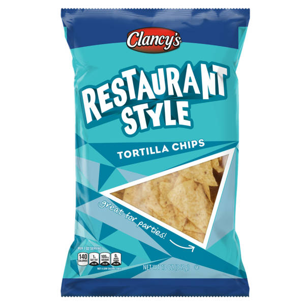 Clancy's Restaurant  Style  Tortilla Chips, 13 oz