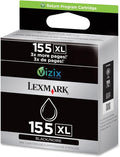 New, Pre-Owned - Lexmark 155XL High Yield Ink Cartridge, 14N1619