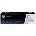 New, Pre-Owned - HP 128A Standard Yield Cyan Toner Cartridge, CE321A