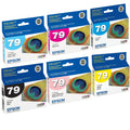 New, Pre-Owned - Epson 79 Black and Color (6 Pack) Ink Cartridges