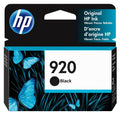 New, Pre-Owned - HP 920 (CD971AN) Black Ink Cartridges